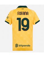 AC Milan Youssouf Fofana #19 Kolmaspaita Naisten 2025-26 Lyhythihainen